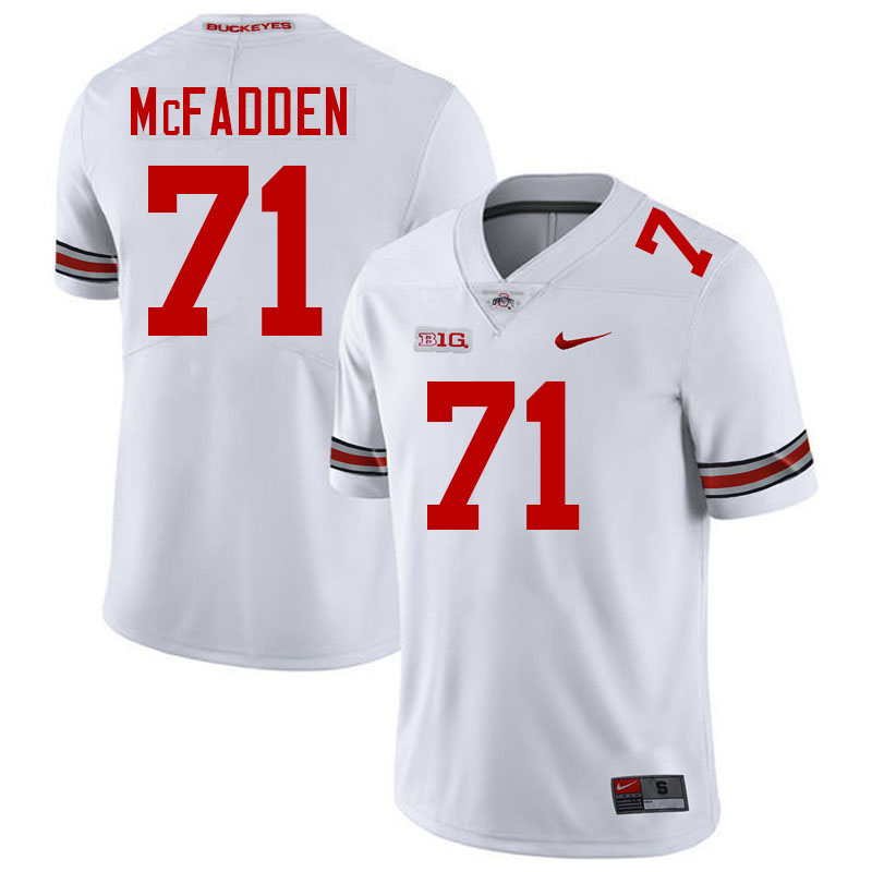 Jayvon McFadden Ohio State Buckeyes Jersey College Football Uniforms-White